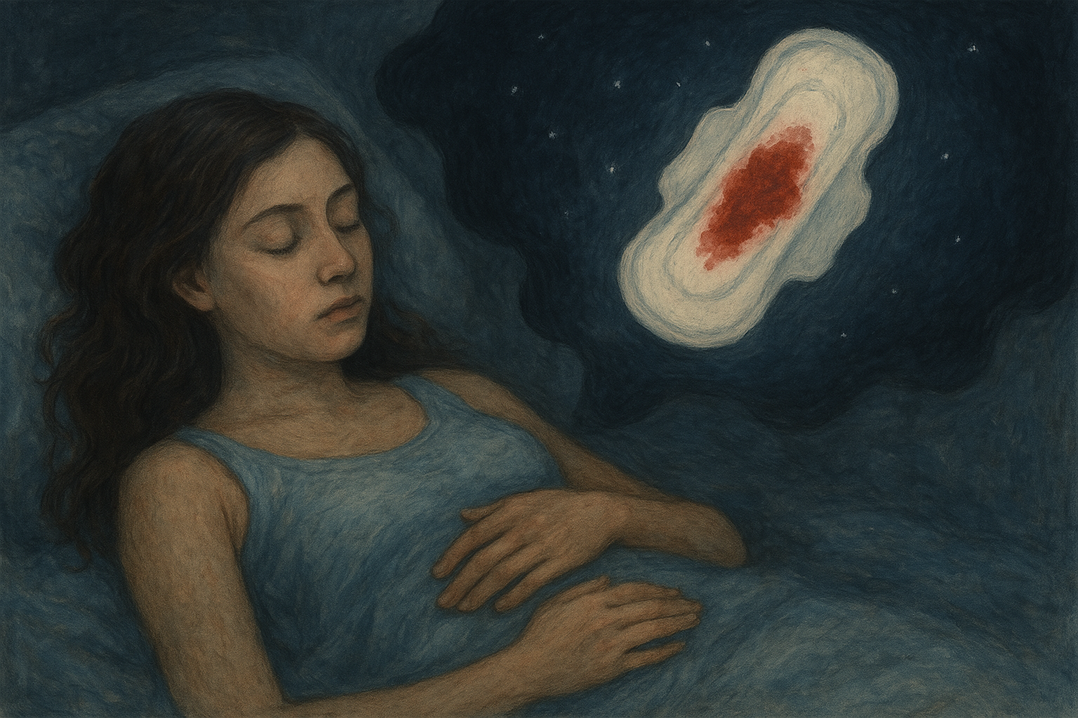 menstruációs vér álom